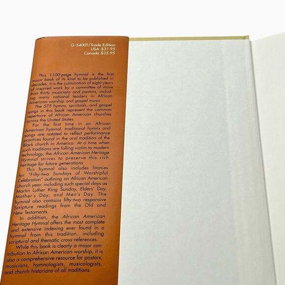 African American Heritage Hymnal 575 Hymns Spirituals Gospel Songs HCDJ 2001 - Picture 4 of 14